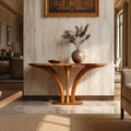 Mid Century Classic Console Table Living Room and Dining Room, solid wood, built to order