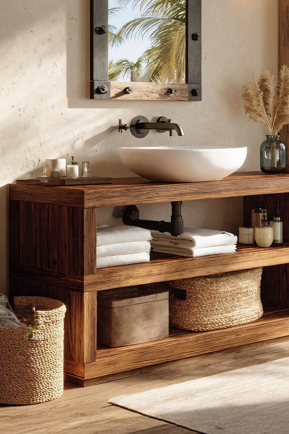 Restroom Mid Century Vanity