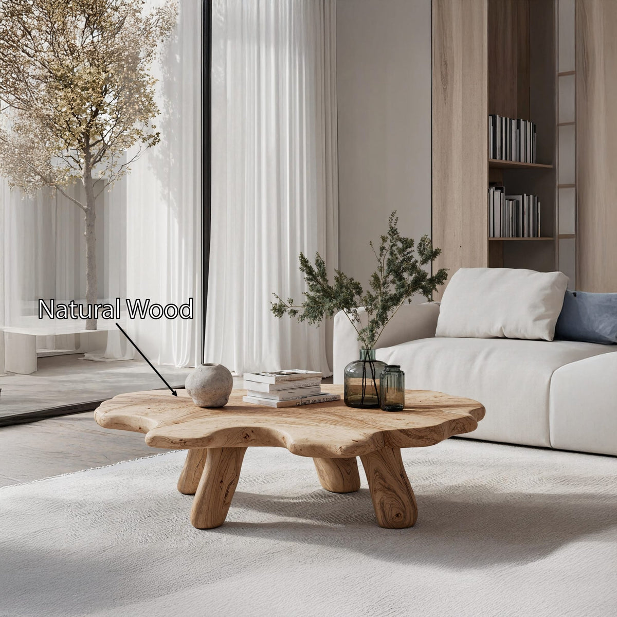 Low Cozy Side Table