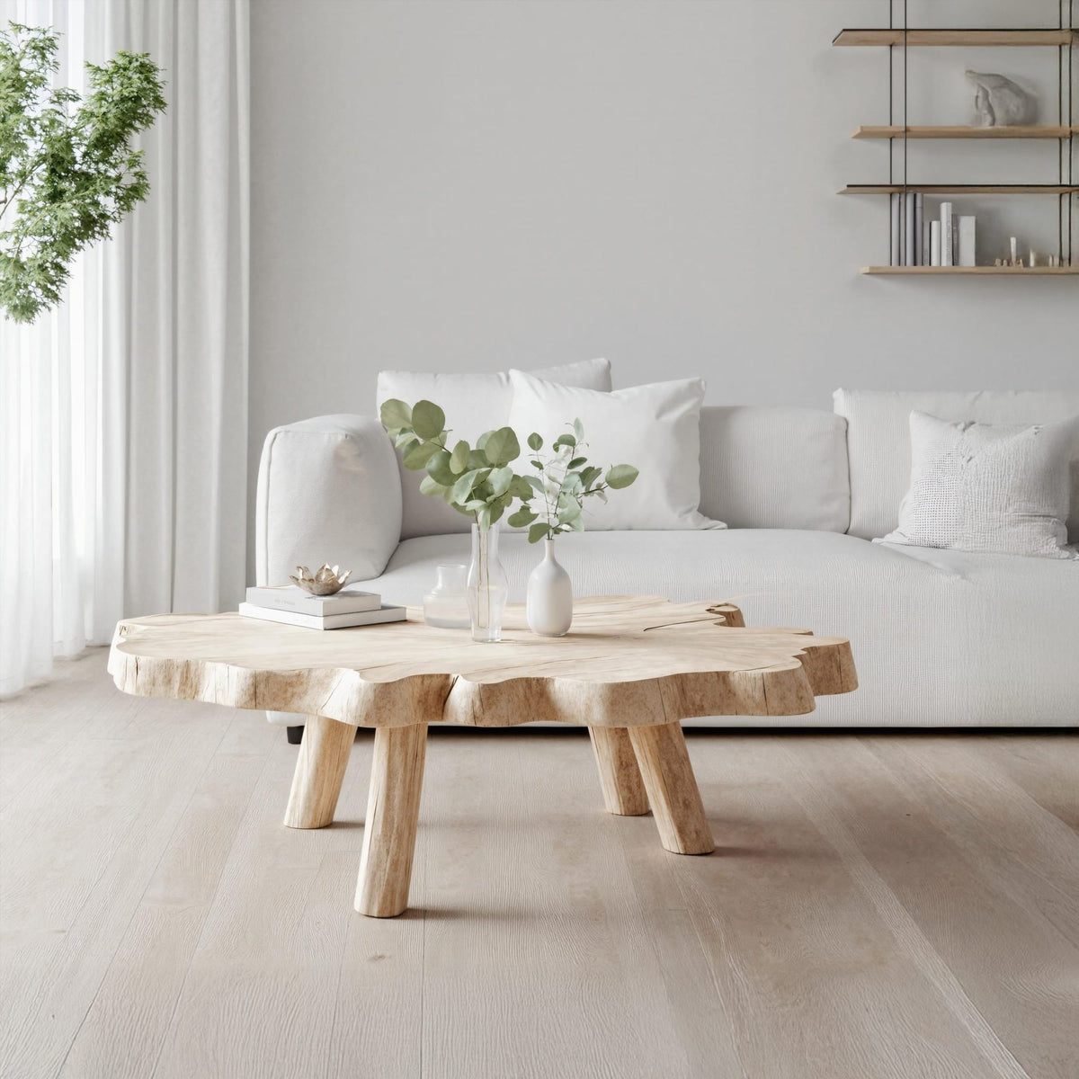 Live Edge Low Center Coffee Table