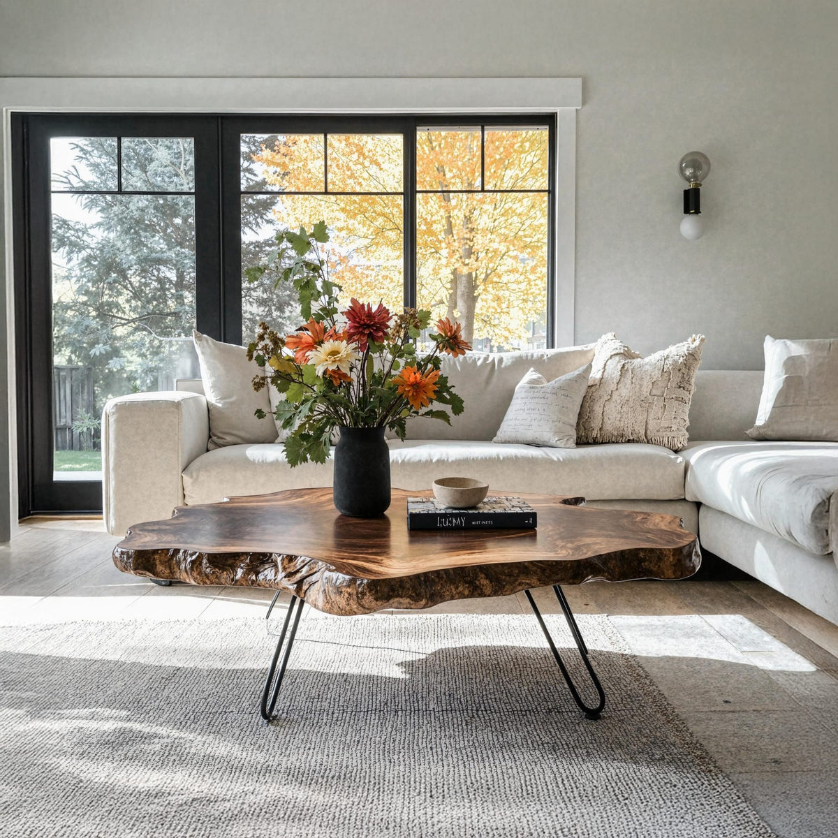 Mid Century Retro Low Coffee Table