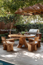 Farmhouse Style Dining Table, solid wood, built to order