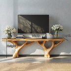 Live Edge Hallway TV Cabinet