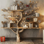 Branch Bookcase Console Table