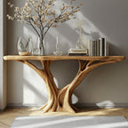 Decorative Console Table, solid wood, built to order