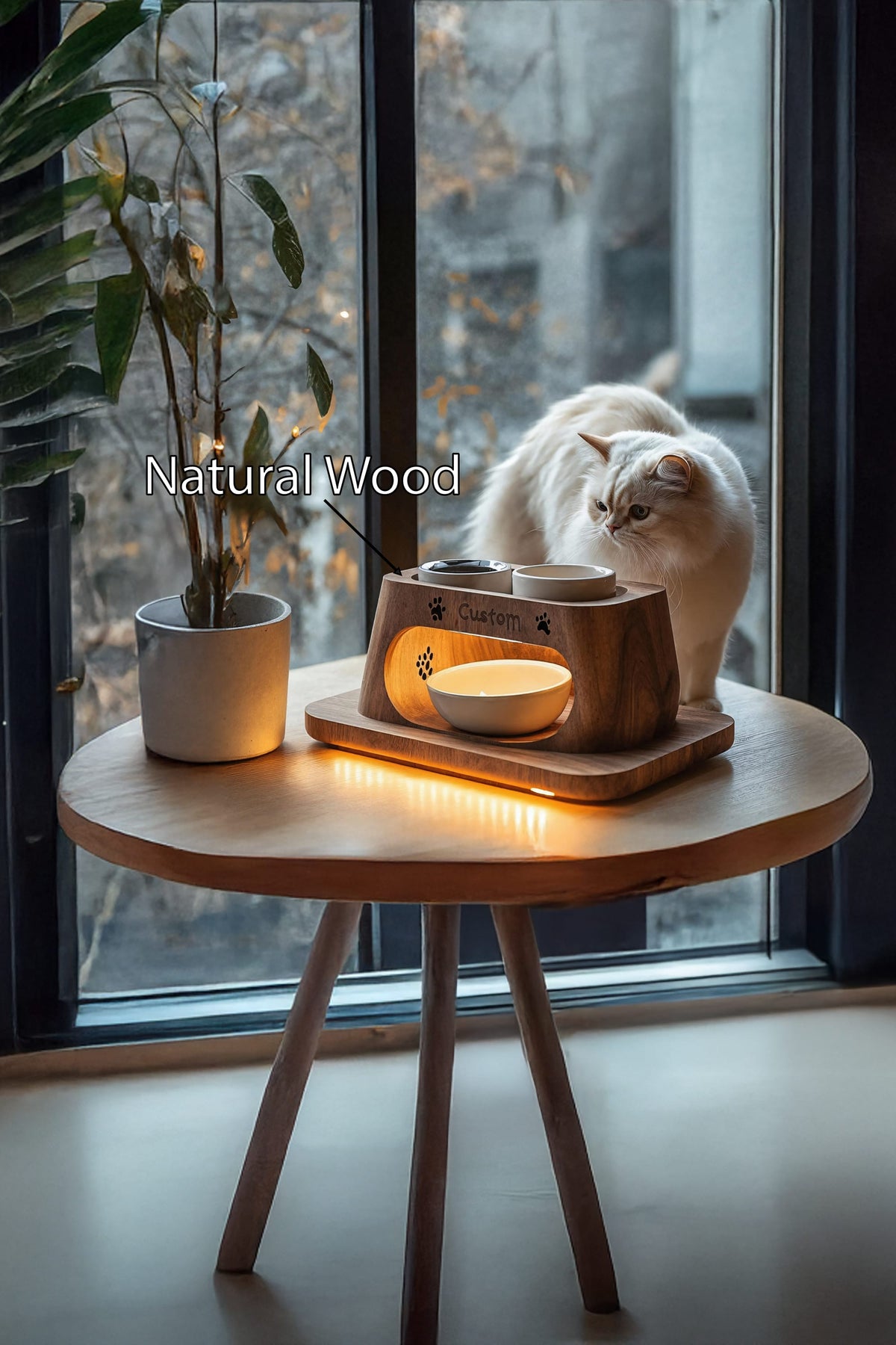Feeding Stand Pet Furniture