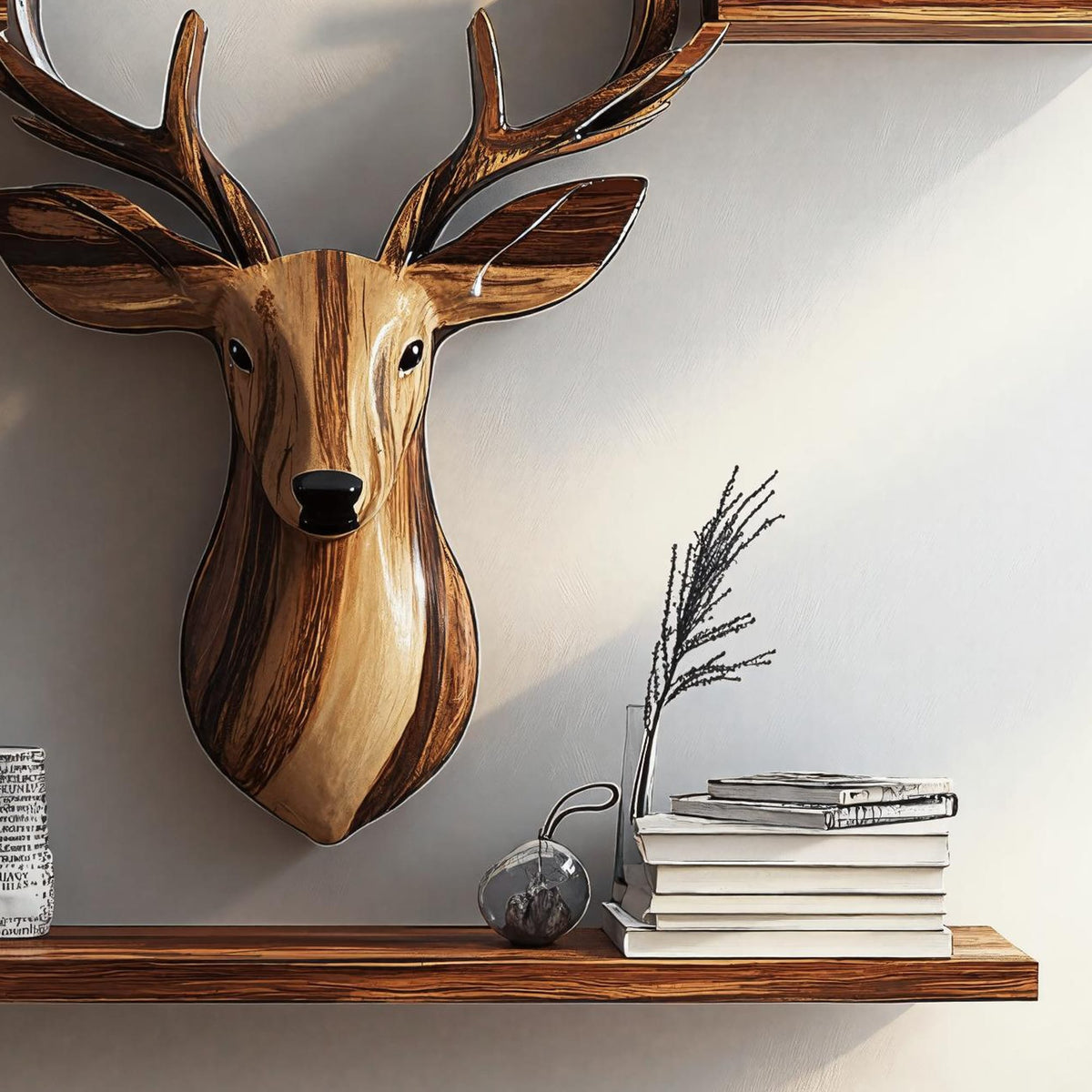 Floating Animal Wall Shelf