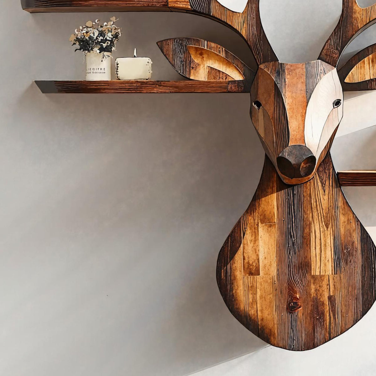 Deer Wall Shelf