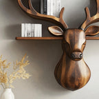 Handcrafted Deer Shelf, solid wood, built to order