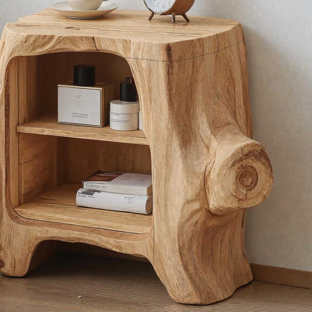 Handcrafted Nightstand, solid wood, built to order