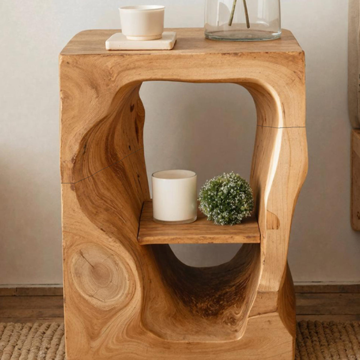 Chic Mid Century Nightstand