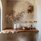 Live Edge Storage Vanity