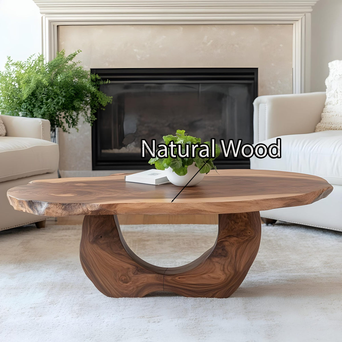 Vintage Warm Coffee Table
