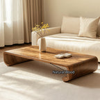 Minimalist Coffee Table Sitting Room Simplicity, solid wood, built to order