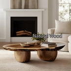 Refined Natural Coffee Table, solid wood, built to order