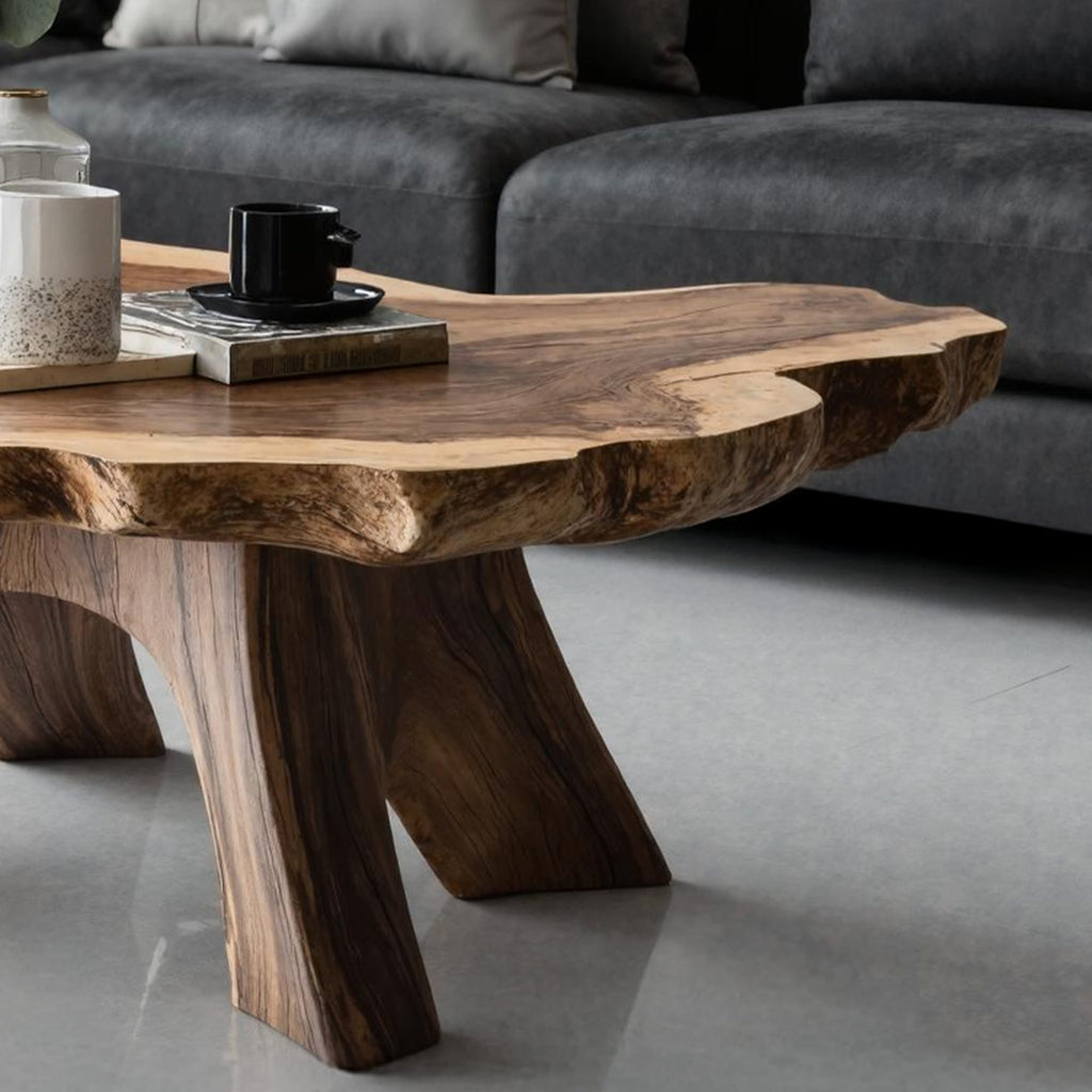 Live Edge Center Organic Coffee Table