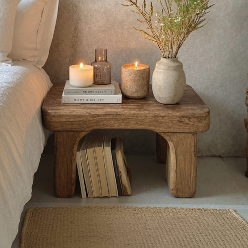 Handcrafted Nightstand, solid wood, built to order