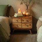 Solid Organization Nightstand