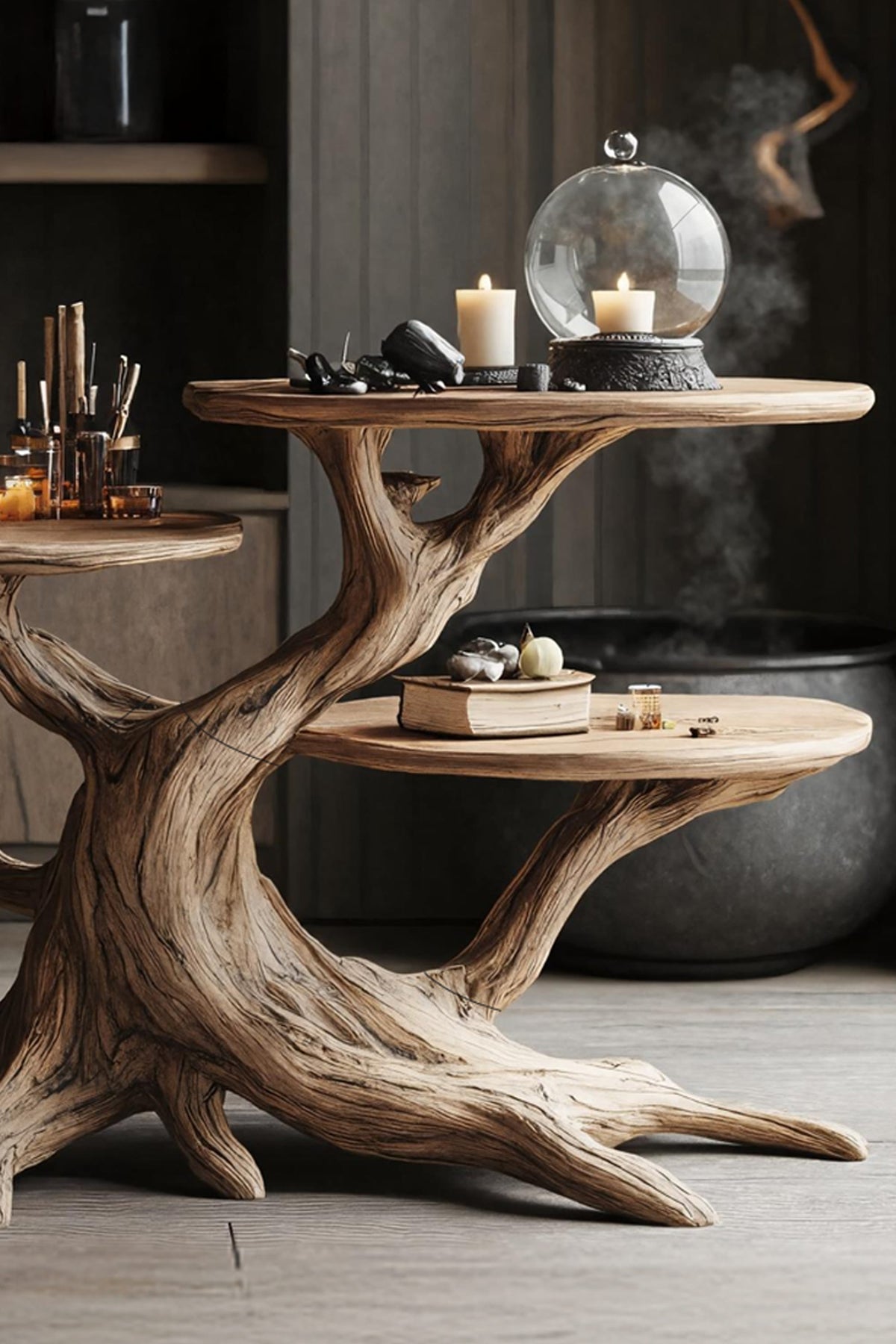 Handcrafted End Table, solid wood, built to order