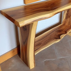 Narrow Side Table, solid wood, built to order