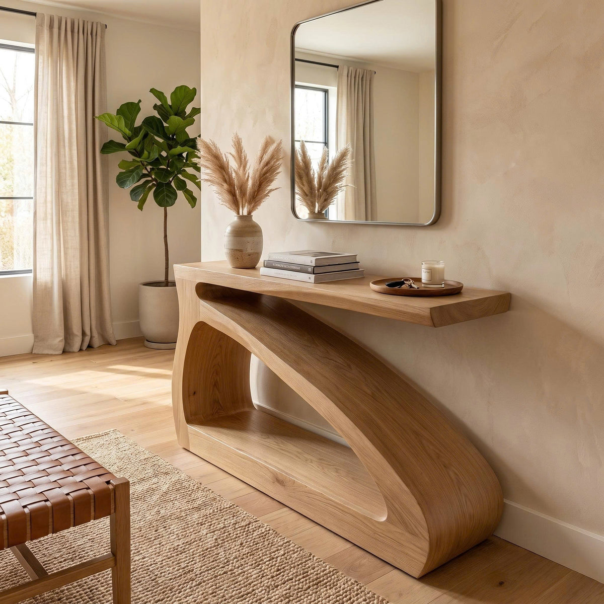 Modern Narrow Console Table