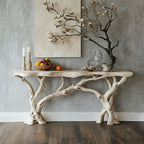 Floating Edge Side Table Handcraft Wooden, solid wood, built to order