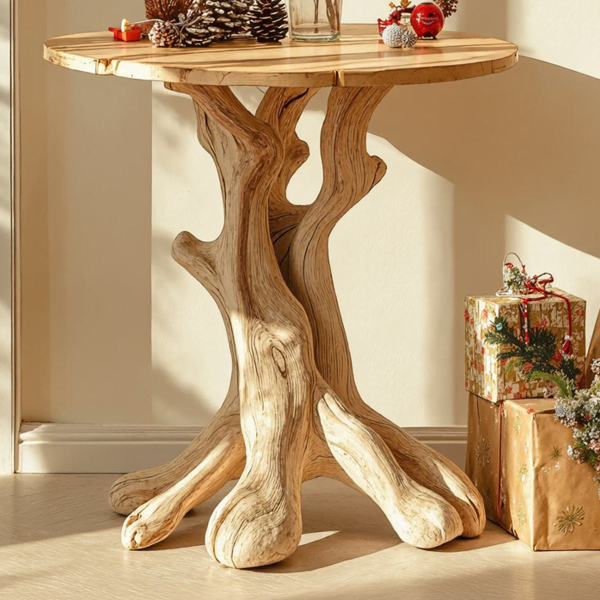 Farmhouse End Table End Table, solid wood, built to order