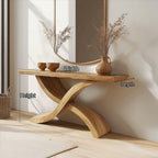 Live Edge Console Table Handcrafted Entryway Table, solid wood, built to order